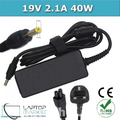 Replacement 40W HP Mini 210 Adapter Charger